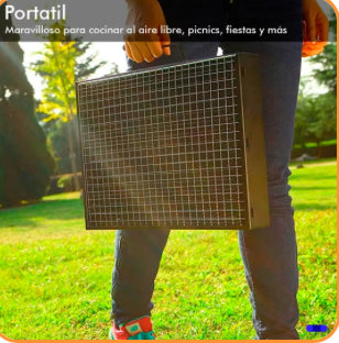 Mini Parrilla De Carbón